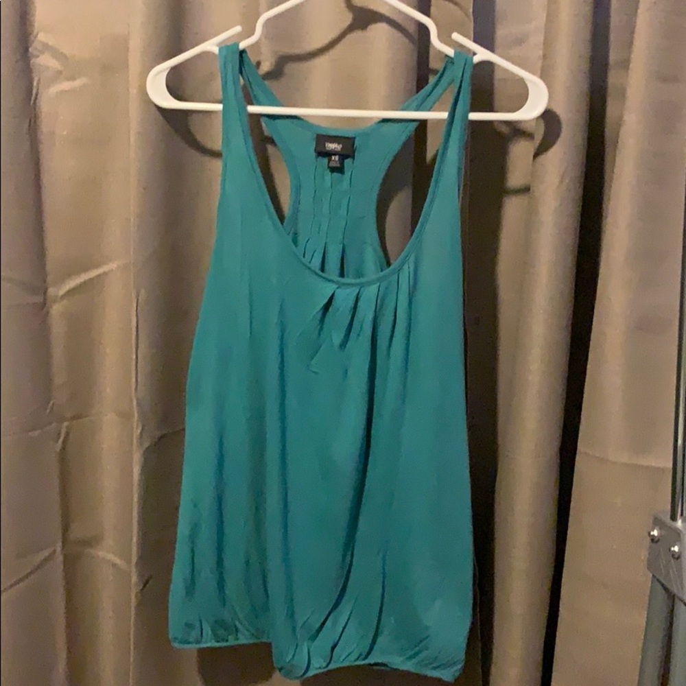 Racer Back Teal tank